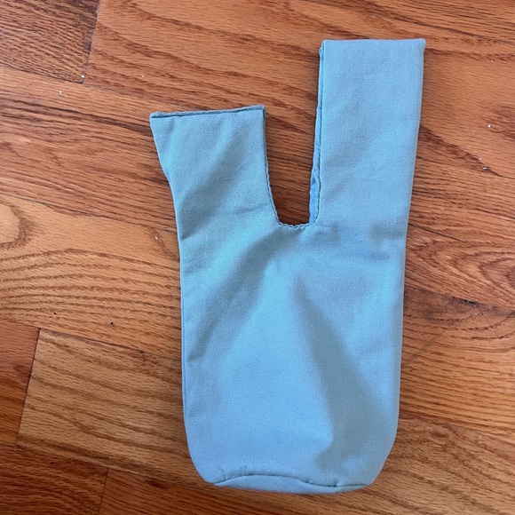 NWOT Rashid Johnson/Eleven Madison Park NYC Small Tote Bag in Light Blue - Picture 2 of 3